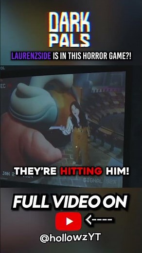 LaurenZside's Binky Drinky VHS Footage.. #shorts #gaming #darkpals