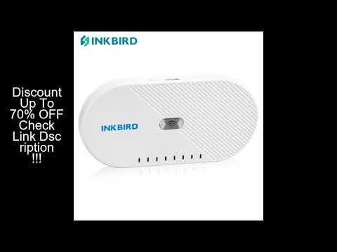 INKBIRD Wi-Fi Gateway IBS-M1 Multiple Carriers Smart Hub Remotely Control Bluetooth & Wireless Devic