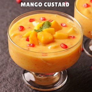 1M views · 9.3K reactions | If You Love Fruit Custard, Then This MANGO FRUIT CUSTARD Will Blow Your Mind Away! #MangoCustard #AartiMadan | Aarti Madan | Facebook