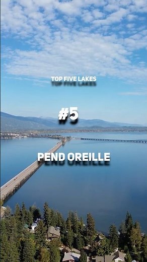 Lake Pend Oreille in North Idaho