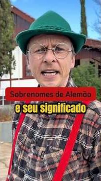 Sobrenomes de alemão e seu significado 🇩🇪😏 (PARTE2)