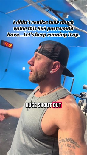 Yo, real talk 👇 I dropped that 5x5 post not knowing how many people it would actually help. The messages, the feedback, the guys telling me they’ve already plugged it into their routine… that’s why I do this. Simple works. Consistency works. And execution beats everything. If you saw the 5x5 post and used it, comment “5x5” If you haven’t yet, go back and lock it in. We’re building momentum. DM me for 1 on 1 coaching. Let’s run it 🫡 #5x5Workout #StrengthTraining #NoExcuses #DisciplineOverMotiva