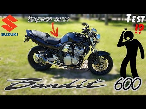 "Test" 34hp for 220kg "Suzuki Bandit 600 from 1997"