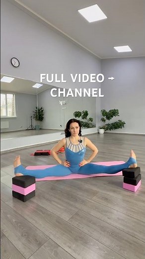 Middle Splits Stretch 🔥 Get Flexible Fast
