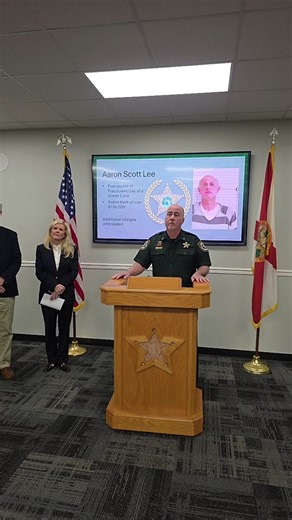 LIVE: BCSO PRESS CONFERENCE regarding the arrest of Aaron Lee | Bay County Sheriff's Office