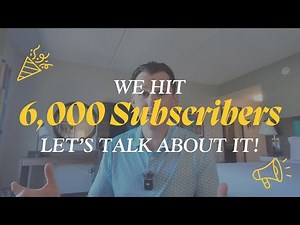 6,000 Subscribers | The Honest Truth About My YouTube Journey So Far