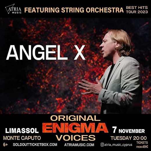 Enigma Original Voices-the most mysterious and mystical musical project for the first time in Cyprus