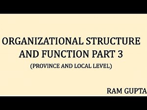 HEALTH CARE ORGANIZATIONAL STRUCTURE AND FUNCTION PART 3.