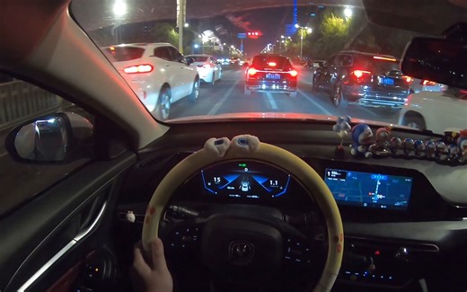 逸动Plus | GoPro第一视角云开车，傍晚经十路驾驶视频