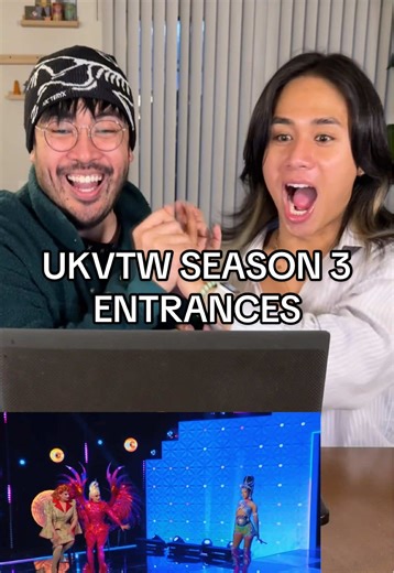 uk versus the world season 3 entrances! wow extended reaction to the entrances on youtube! @kevbino @cfinity #dragrace #dragraceuk #rupaulsdragrace