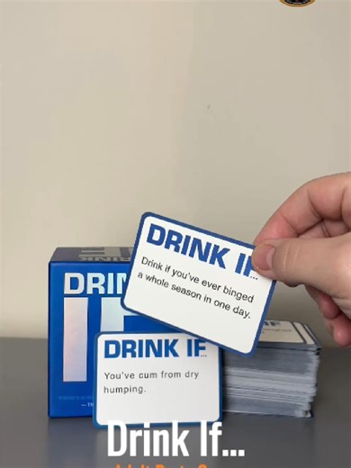 Game night just got a glow-up 🍹 Drink If… is the ultimate adult party game for breaking the ice, starting chaos (the fun kind), and turning any chill night into nonstop laughs. Perfect for pre-drinks, birthdays, house parties, or that “one drink turned into five” evening with friends. Easy rules, instant banter, and guaranteed memories = worth every sip. #adultpartygame #gamenightideas #partygames #drinkifgame #tiktokmademebuyit