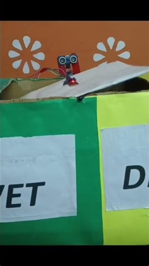 #diy Mohit projects WET and DRY segregation smart bin 1st prize Award winning project