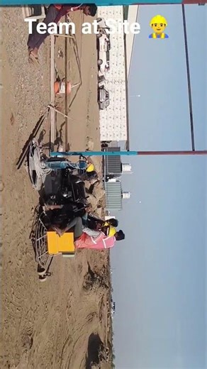 Hardworking Team at Site 👷‍♂️. Industrial Steel Structure Work 🏗️