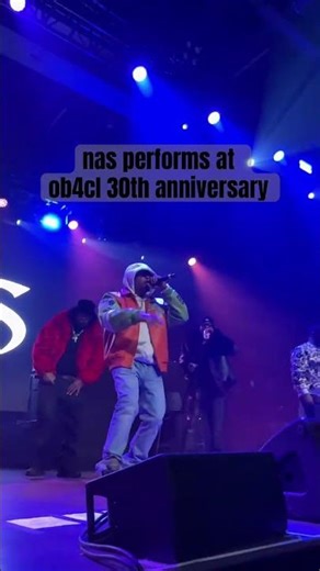 nas performs with raekwon at 30th anniversary of the purple tape #shorts #nas #concert #hiphop