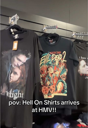 Hell On Shirts Launch Event at HMV Birmingham
