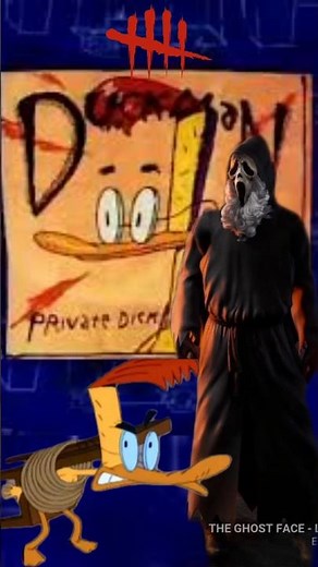 Duckman Ghostface Stalk & Hook 😂💀