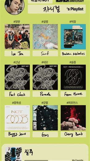 NCT 127 Members' Favorite Song Picks