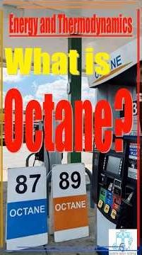 ¿What is octane in gasoline?