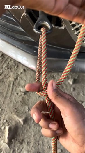 How to Tie a Strong Towing Knot | Easy Rope Knot for Car Pulling & Recovery