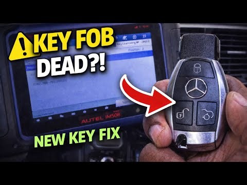 Mercedes ML350 Key Fob Not Working? New Key Programming Fix (IM508)