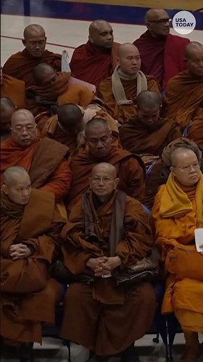 Buddhist monks arrive in DC after 2,300-mile 'Walk for Peace'