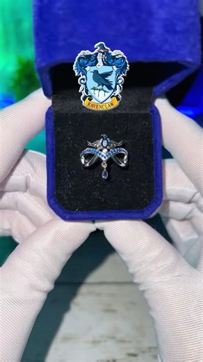 These rings are for Harry Potter fans 💙💛💚❤️ #potterhead #harrypotter #ravenclaw