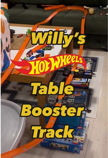 Willy's Hot Wheels Table Booster Track Experience