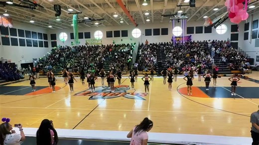 Lancers Cheerleading Pep Rally Highlights