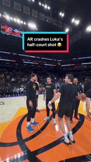 Luka Doncic's Hilarious Half-Court Shot Fail with Austin Reaves
