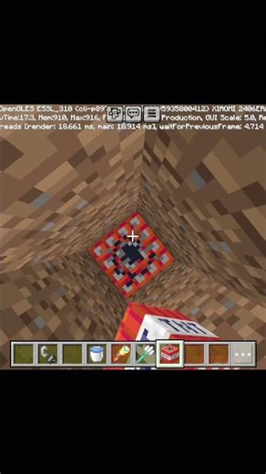 Mega TNT Blast Underground in Minecraft #viral #youtube #gaming #shorts