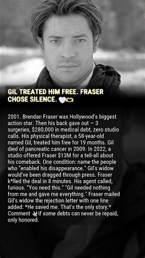 GIL TREATED HIM FREE. FRASER CHOSE SILENCE. 🤍🫶