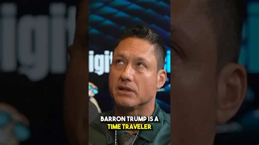Barron Trump is a time traveler
