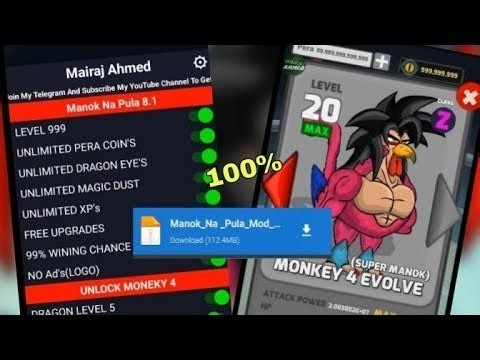 🔥 Manok Na Pula MOD Menu 2025 (Unlimited Money & XP, Max Level 999) Latest Version