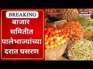 Maharashtra Vegetable Price : बाजारामध्ये पालेभाज्यांच्या कवडीमोल भाव, शेतकरी हवालदिल | Marathi News