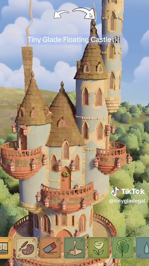 Tiny Glade Floating Castle Tutorial Coming Soon!