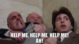 Help me, help me, help me! Ah!