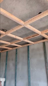 Framing for ceiling brandering #construction #learning #DBDbuilds #building