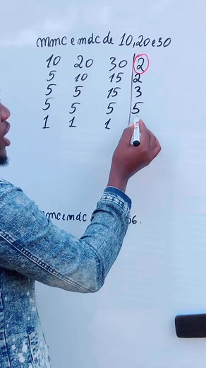 Se o seu problema é encontrar o mmc e mdc então essa é a sua solução. Utilizamos a decomposição simultânea para facilitar o seu trabalho. | Matemática com Prof. Nsingi