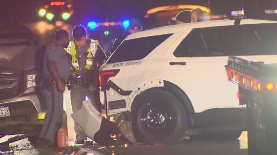 Washington State Patrol trooper, 1 other person injured in I-5 crash involving suspected DUI driver
