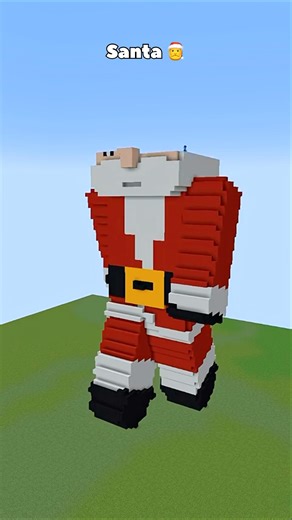Santa Clause 🎅 #minecraft #minecraftedit