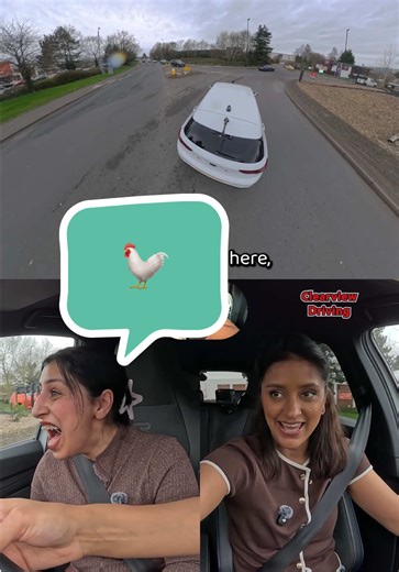 @veronika mirgova 🐓 😭😭 You did really well, just make sure to move left towards the exit #driving #car #learn #pov #teacher