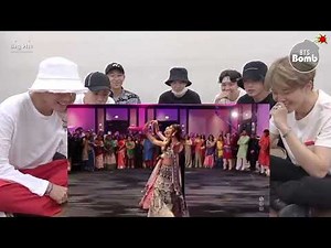 BTS REACTION ON INDIAN SONG DANCE | BTS REACTION TO BOLLYWOOD SONG