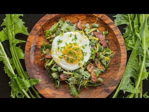 French Dandelion Salad (Salade de Pissenlits)