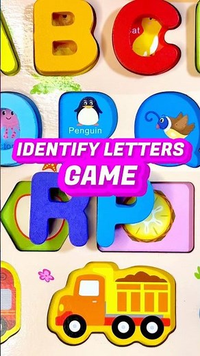 Can You Match the Letters? ABC Game! #toddlers #puzzle