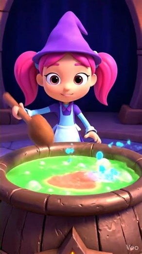 RED + BLUE = 💜?! Magic Mix! #Shorts#LearnColors#MagicPot#ColorMixing#KidsLearning#MagicTrick