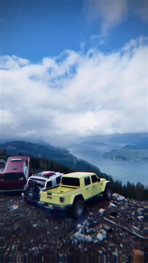 FJ Venture ⚔️⚓️ on Instagram: "Machine, Heights & Views #travel #mountains #toyota #jeep #ramcharger"