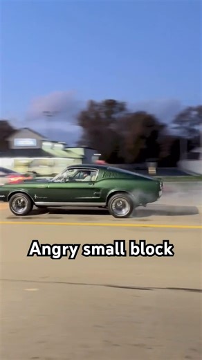 1967 Ford Mustang small block burnout fast back 1968 67 68 racing fairlane falcon 1966 1965 GT 289