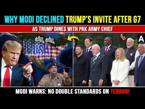 MODI REJECTS TRUMP'S OFFER After G7 Summit | India Pakistan News | World News