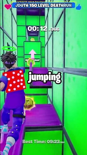 This NEW Fortnite Deathrun Map is INSANE