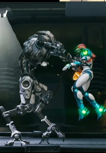 Cuántas veces tuvo que derrotarte el primer E.M.M.I en Metroid Dread para darte cuenta que no lo podías vecer? 😂😂 Todo esto fue literalmente a los 30 minutos de empezar el juego 🫠 #metroid #metroiddread #metroidvania #nintendoswitch #gamer